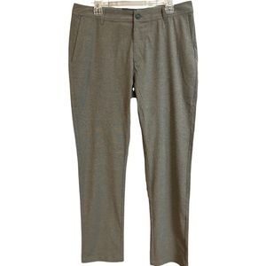 LINKSOUL Boardwalker Performance Pant Men 34”  Gray Golf Stretch NWOTS